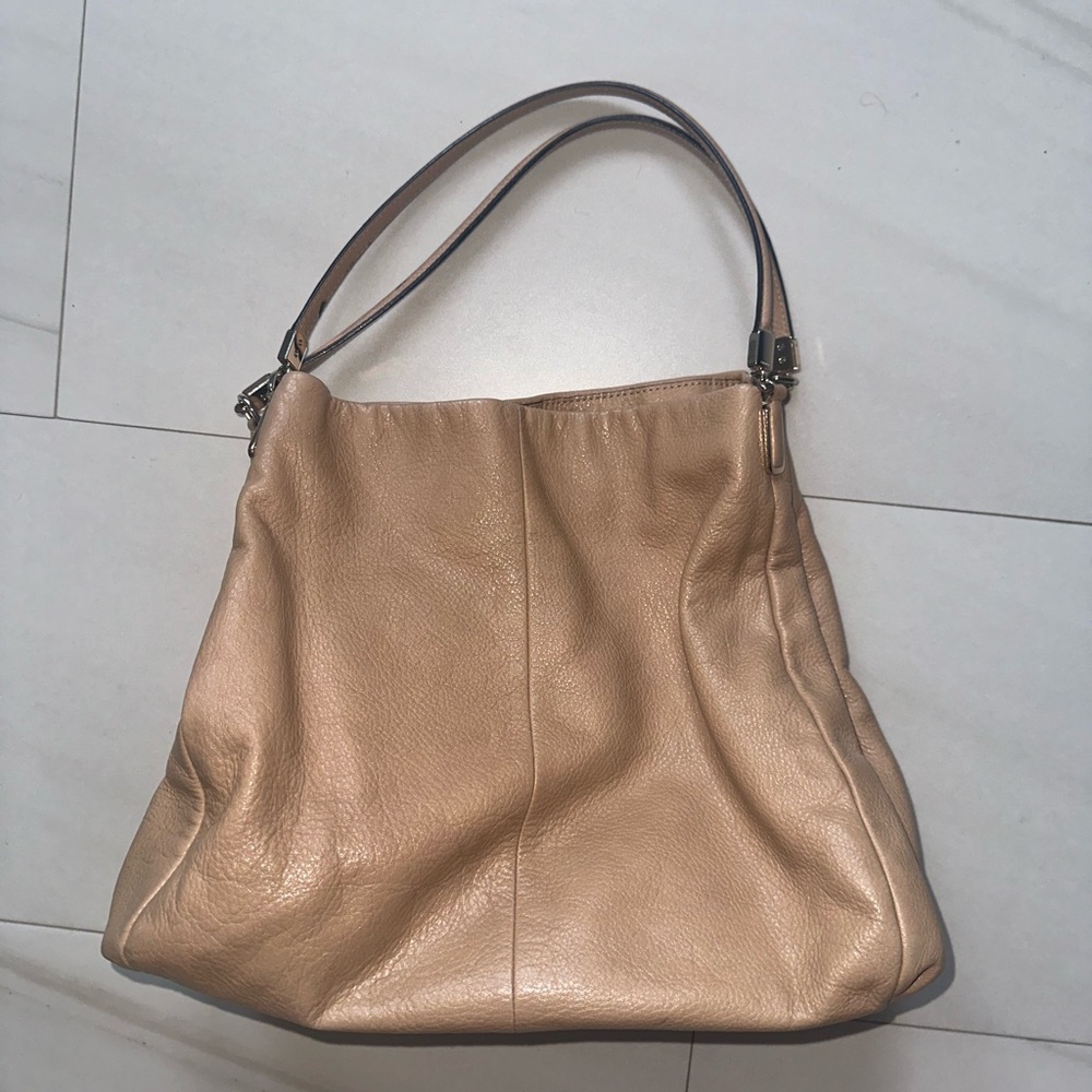 Coach Leather Shoulder Bag